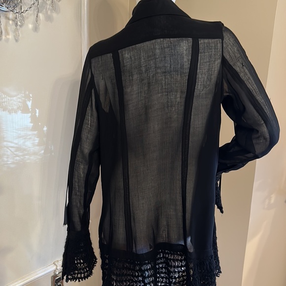 Chloe’ Mini Dress Made in France for BERGDOORF GOODMAN Size L - Picture 11 of 16